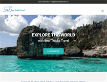 Tablet Screenshot of beartrackstravel.com